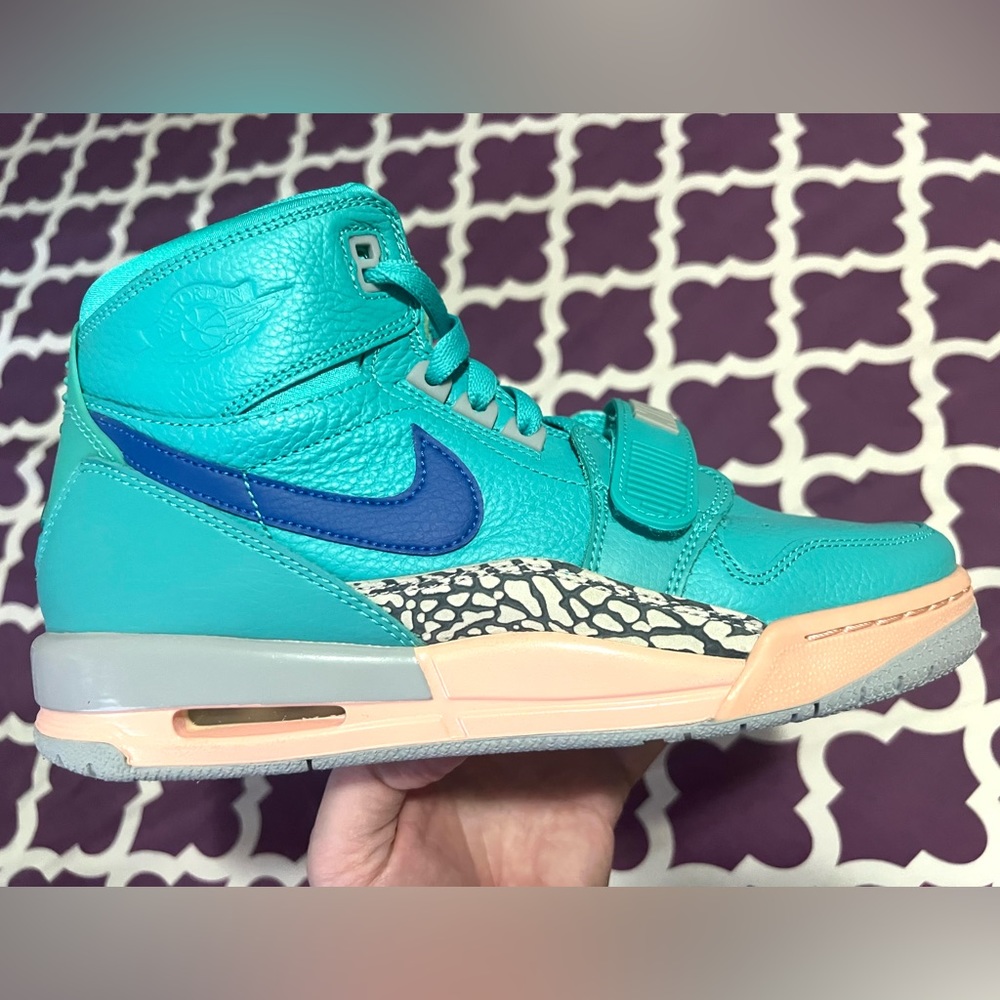 Nike Air Jordan Legacy 312 Men’s  Hyper Jade  Sneakers - Picture 9 of 14